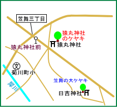 猿丸神社マップ