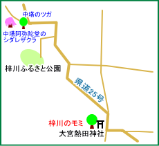 大宮熱田神社マップ