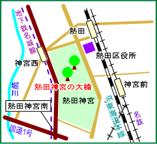熱田神宮マップ
