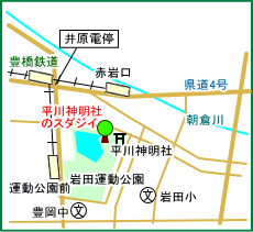 平川神明社マップ