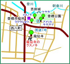 龍拈寺マップ