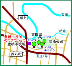 豊橋市役所マップ