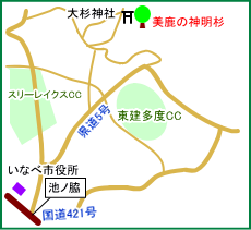 大杉神社マップ