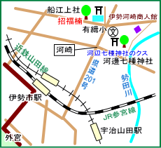 船江上社マップ