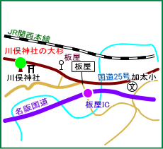 川俣神社マップ