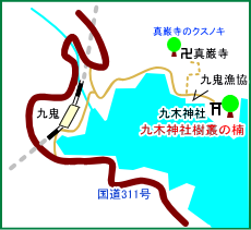 九木神社マップ