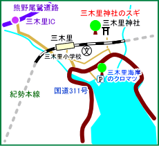 三木里神社マップ