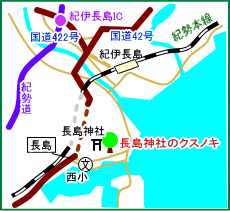 長島神社マップ