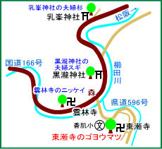 東漸寺マップ