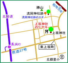 上坂神社マップ