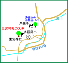 里宮神社マップ