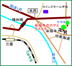 泉福寺マップ