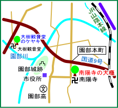 南陽寺マップ