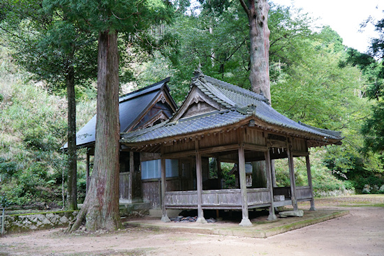 門田神明神社社殿
