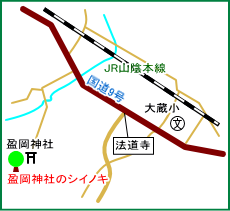 盈岡神社マップ