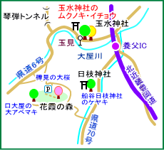 玉水神社マップ