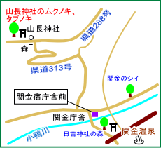 山長神社マップ