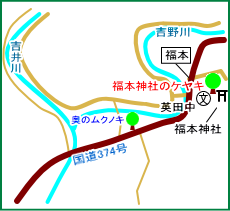 福本神社マップ
