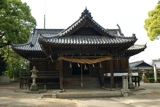 豊浜八幡神社拝殿
