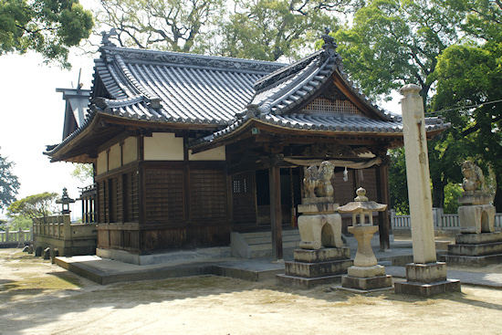 石戸八幡神社拝殿