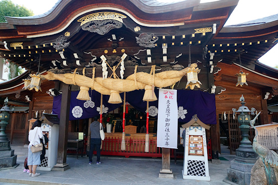 櫛田神社拝殿